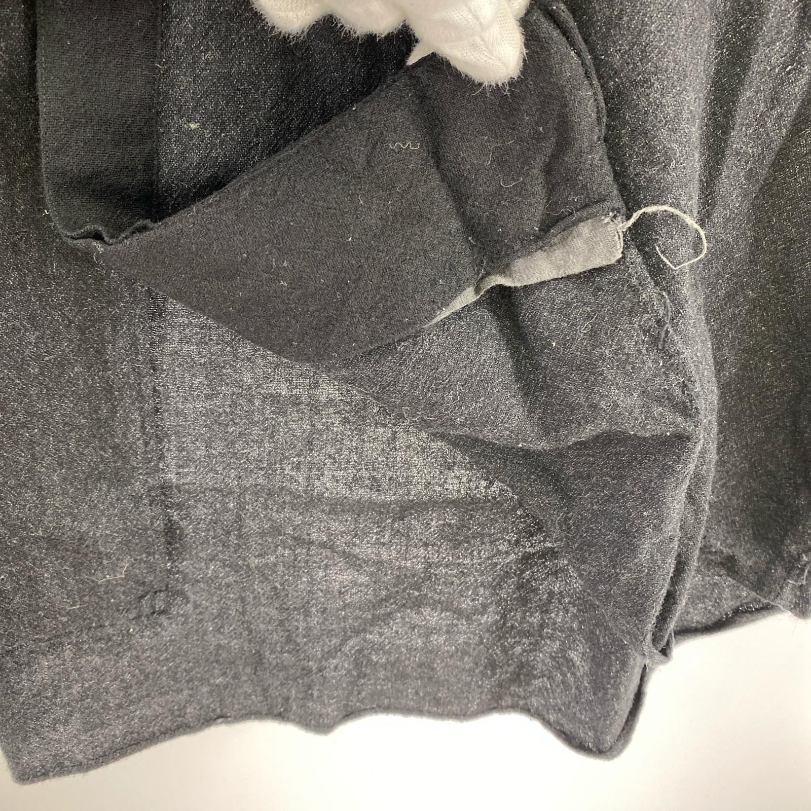 長袖シャツ HOMME PLUS ブラック