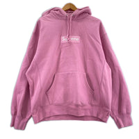 パーカー Box Logo Hooded Sweatshirt M ピンク