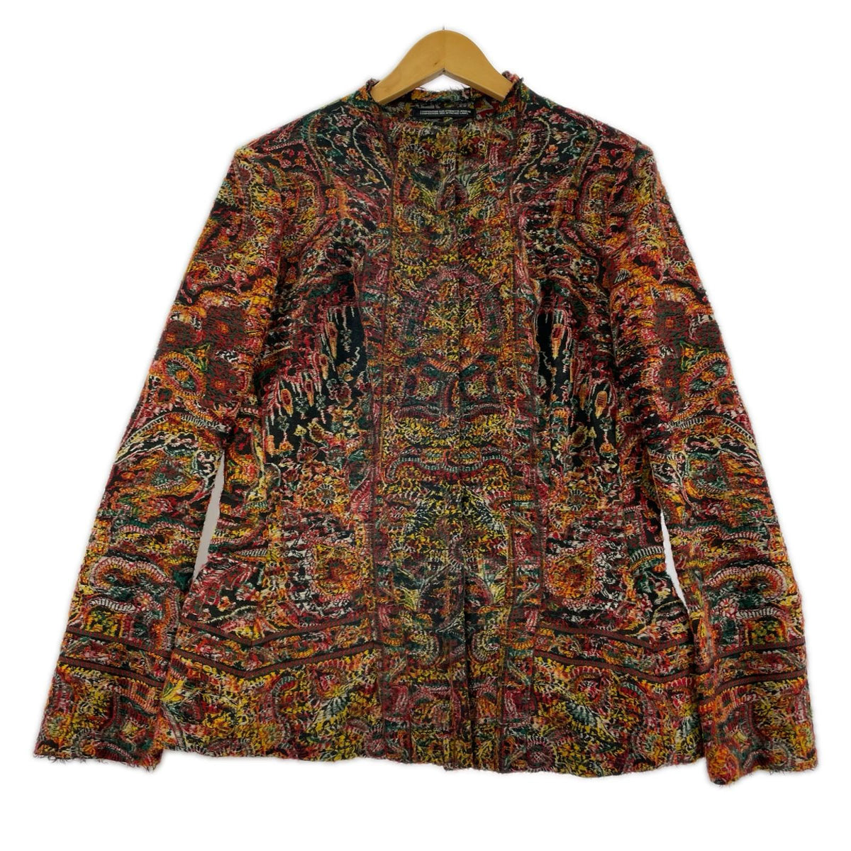 ジャケット 00AW FEMME FT-J03-127 シルク混 インドジャガード ジャケット 3 マルチカラー