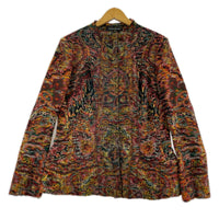 ジャケット 00AW FEMME FT-J03-127 シルク混 インドジャガード ジャケット 3 マルチカラー