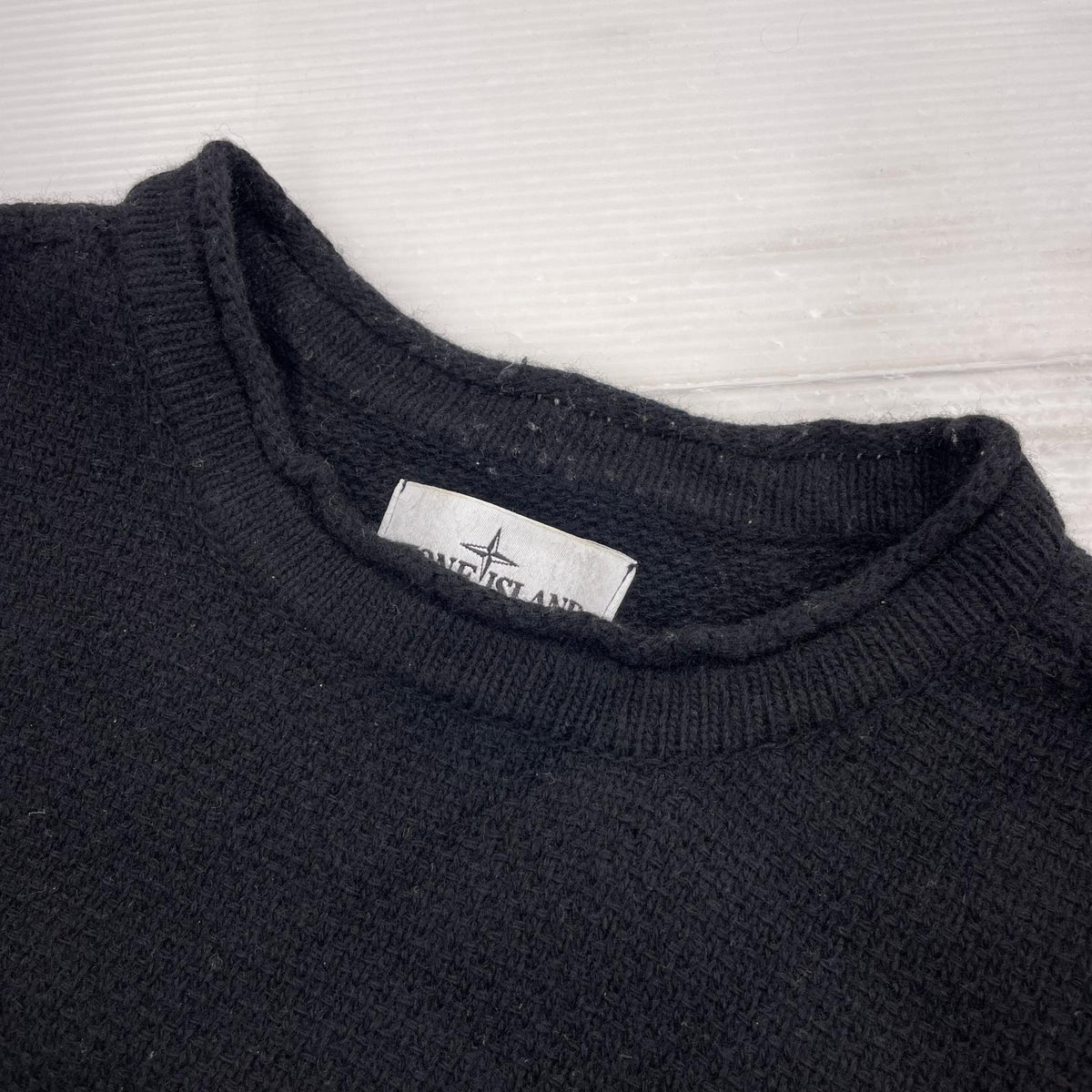 ニット 24AW/CREWNECK KNIT SWEATER/XL/ブラック ブラック
