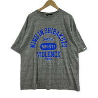半袖Tシャツ ×浜田雅功 カレッジ Tシャツ グレー L L グレー