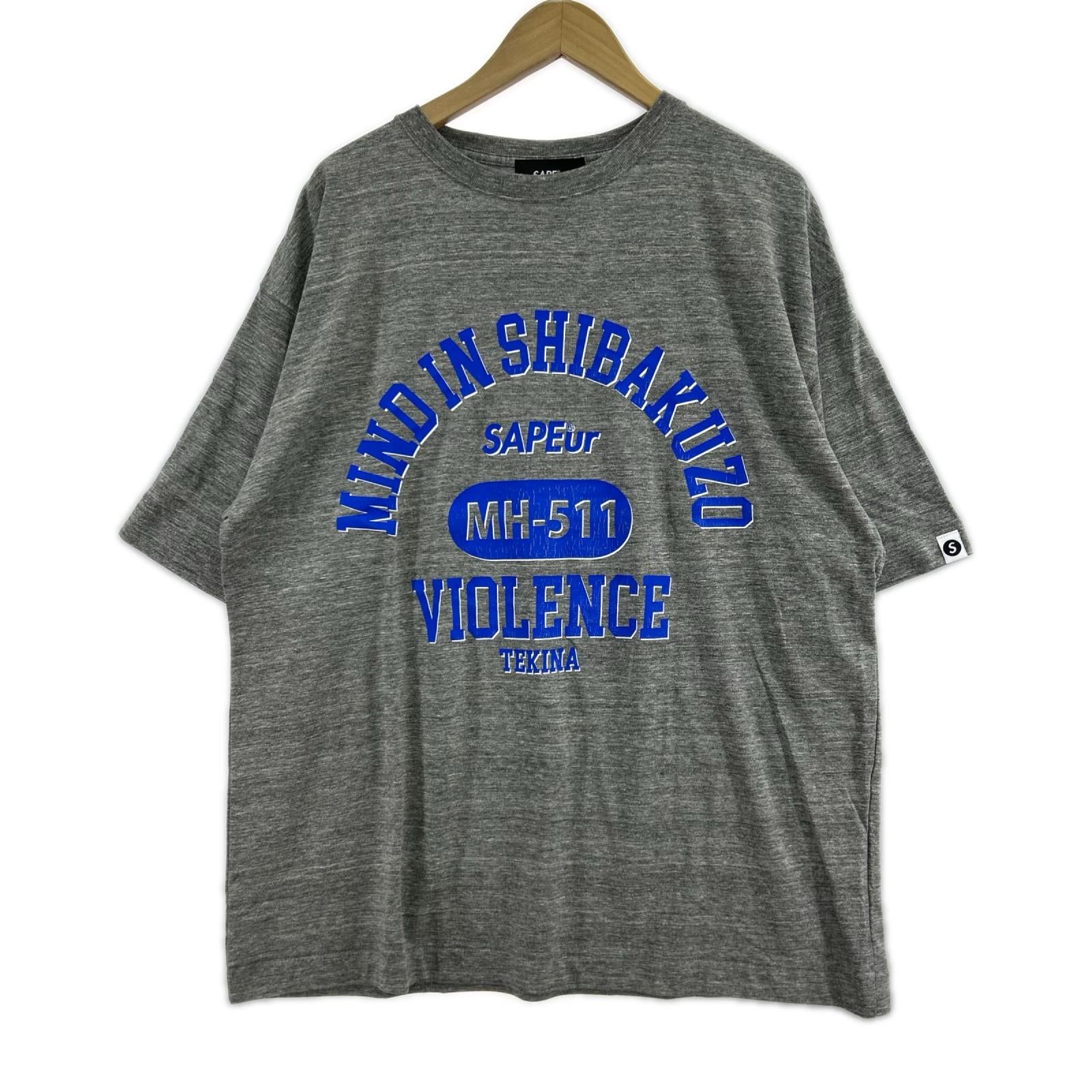 半袖Tシャツ ×浜田雅功 カレッジ Tシャツ グレー L L グレー