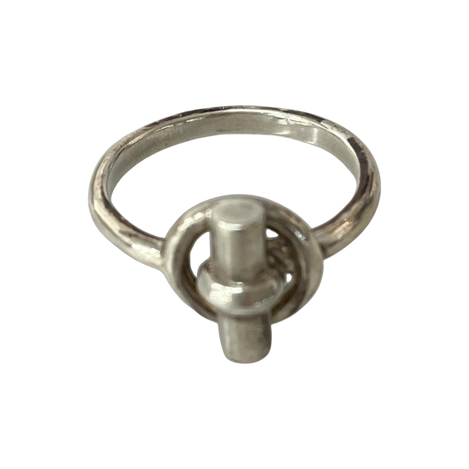 リング・指輪 Garden of Eden Circle T Ring トグルデザイン シルバー リング 19号