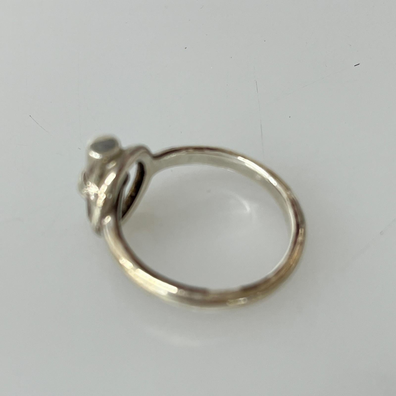 リング・指輪 Garden of Eden Circle T Ring トグルデザイン シルバー リング 19号