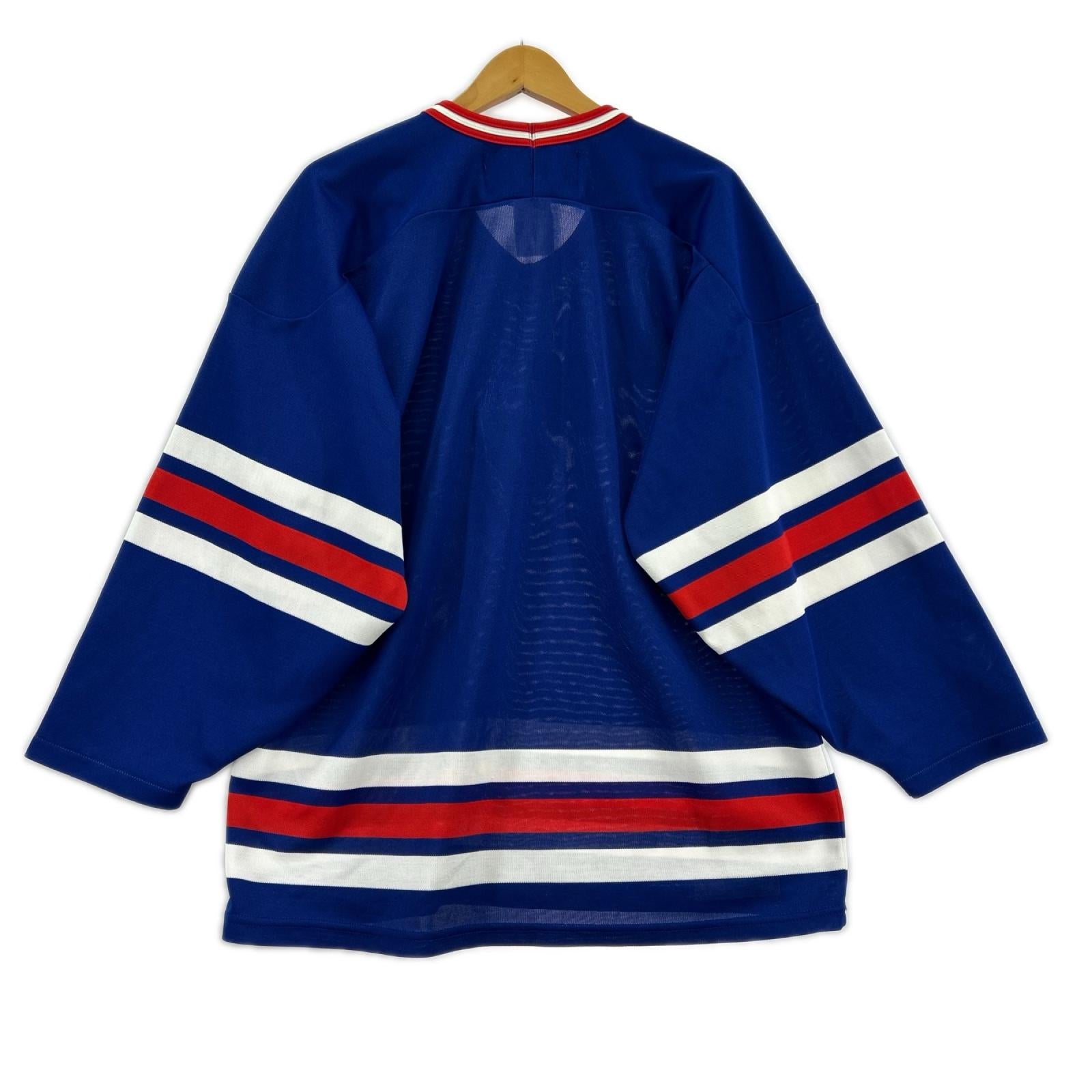 長袖Tシャツ CCM New York Rangers Garaves M M ブルー
