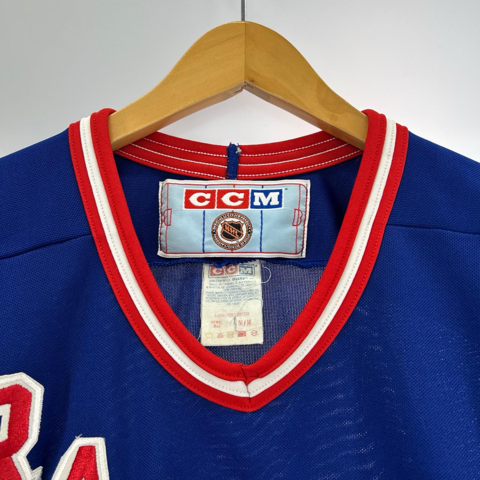長袖Tシャツ CCM New York Rangers Garaves M M ブルー