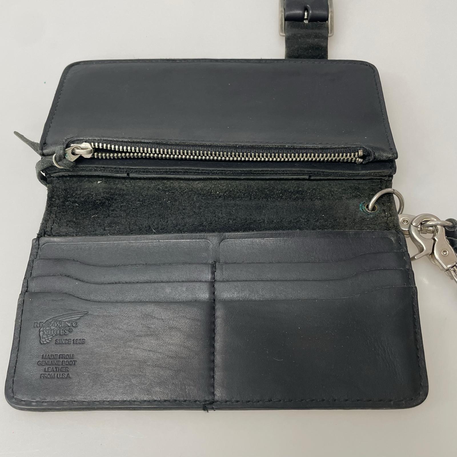 長財布 レザー製 ロングウォレット ブラック ブラック