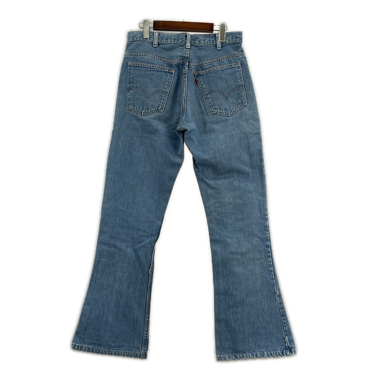 デニムパンツ 646/70s/ボタン裏8/水色 ブルー