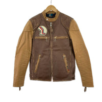 レザージャケット FLAT RACER JACKET 3181021 (S) ブラウン