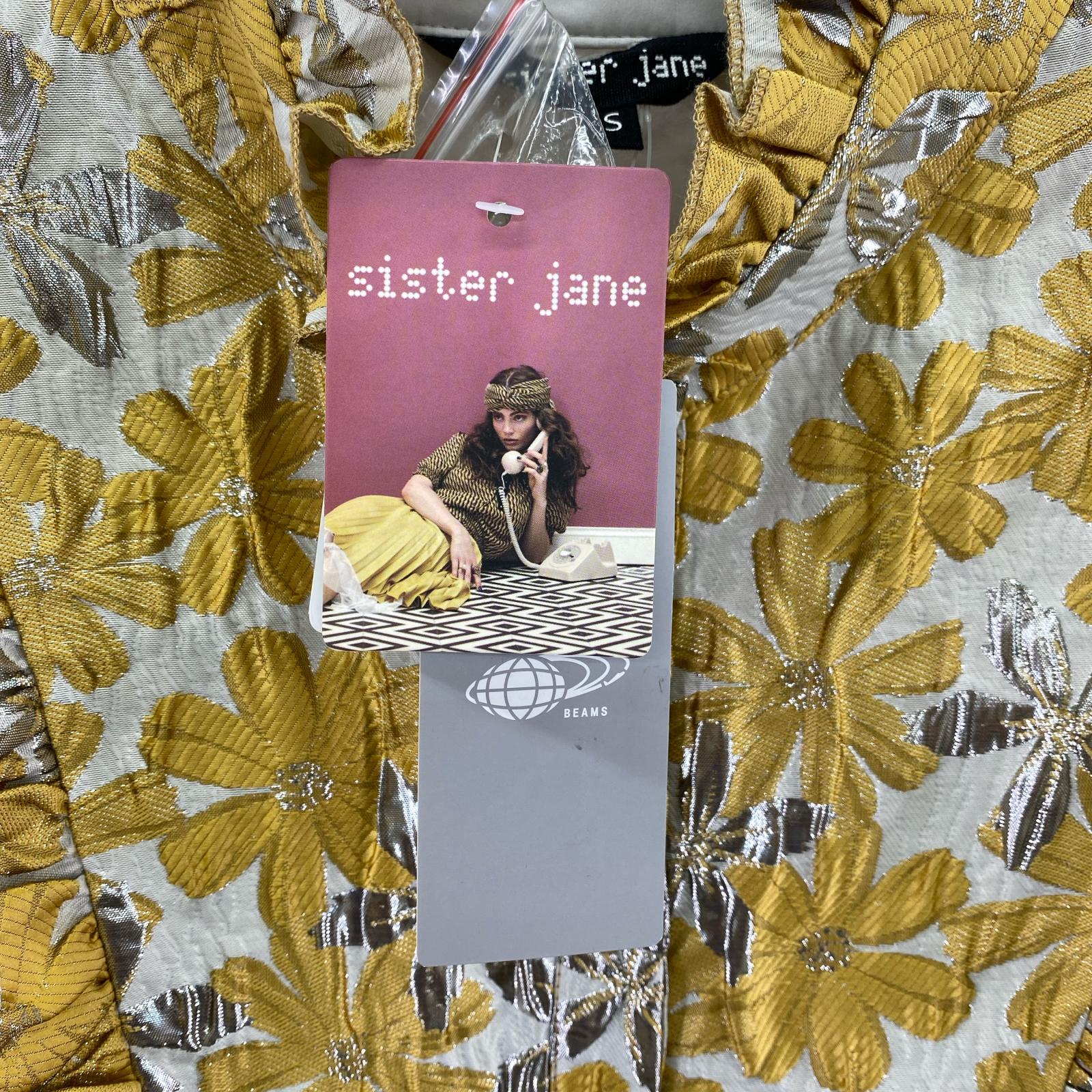 ワンピース Golden Fable Jacquard Mini Dress/イエロー S ブラウン