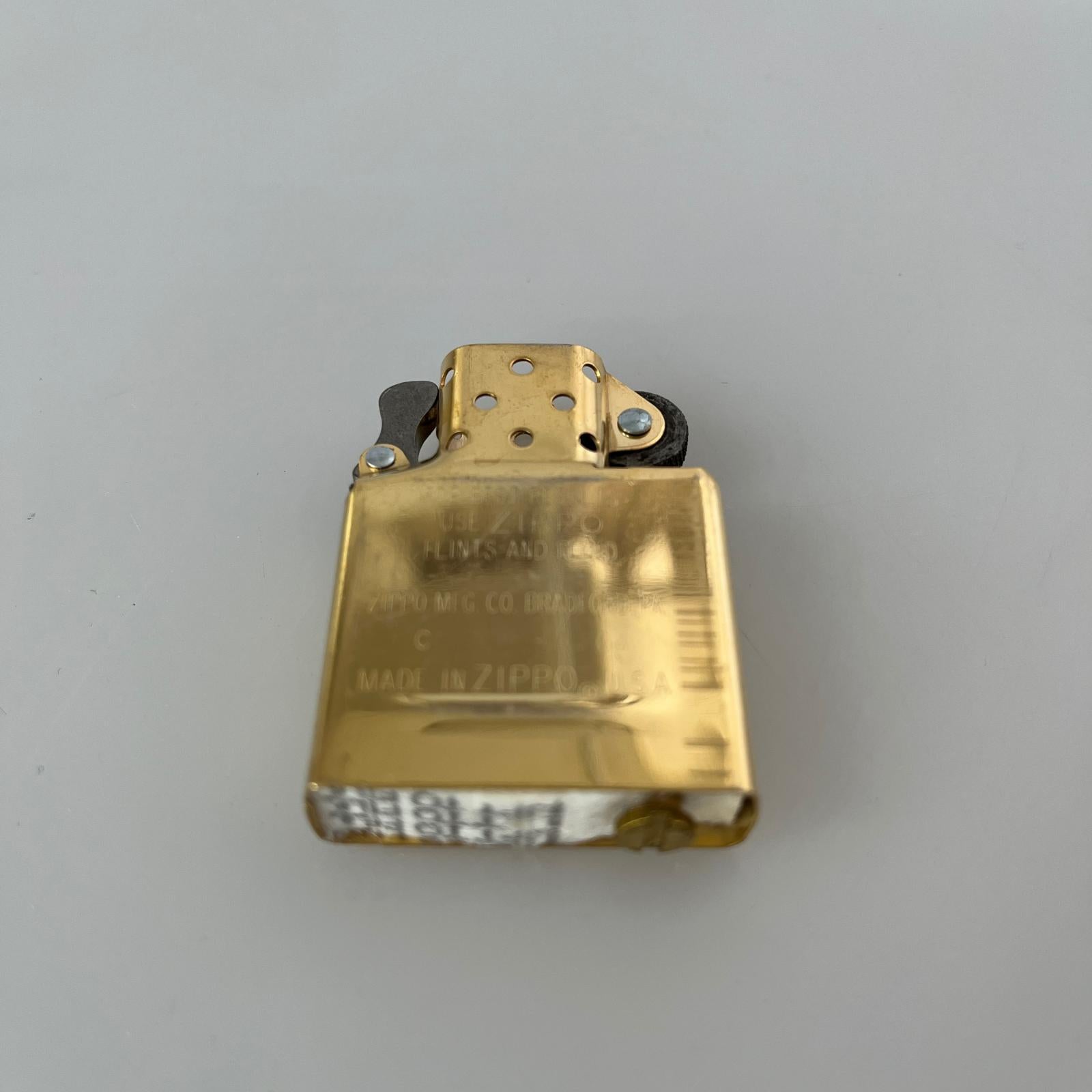 ライター ZIPPO 墨絵 龍 シルバー
