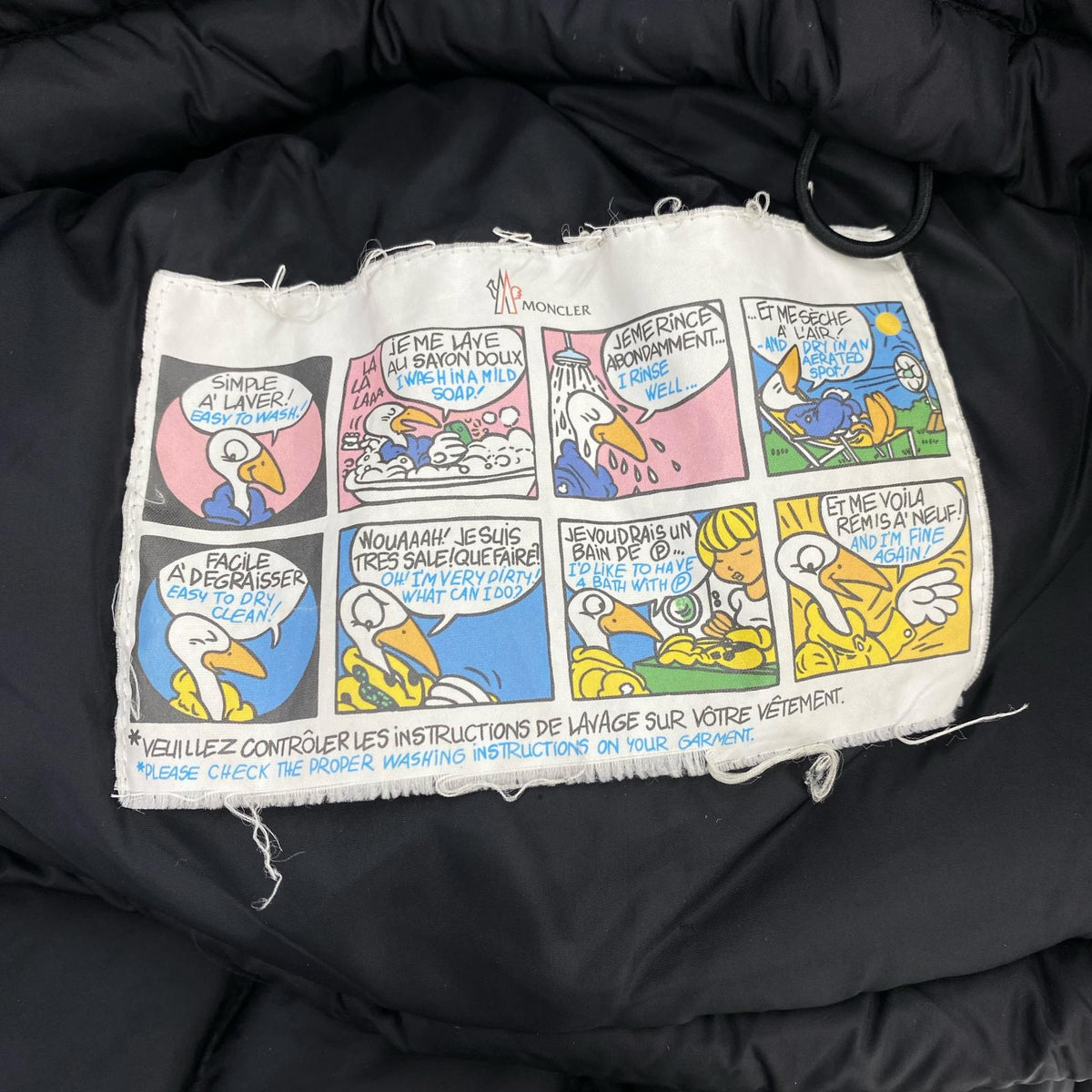 ダウンジャケット MORANDIERES Down Jacket 0 ブラック