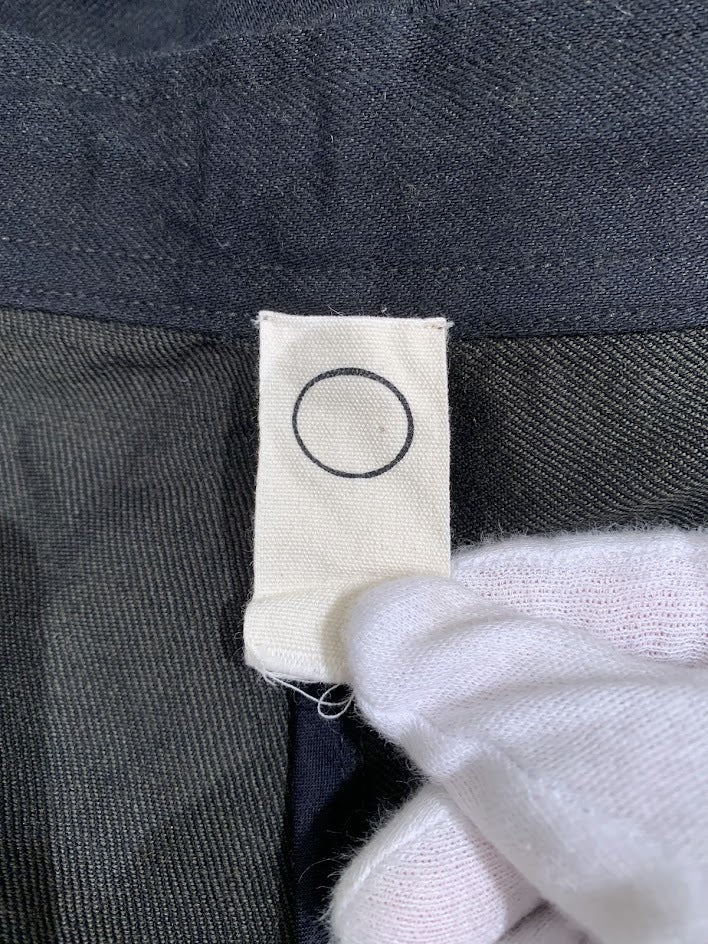 パンツ コットンウールワイドパンツ