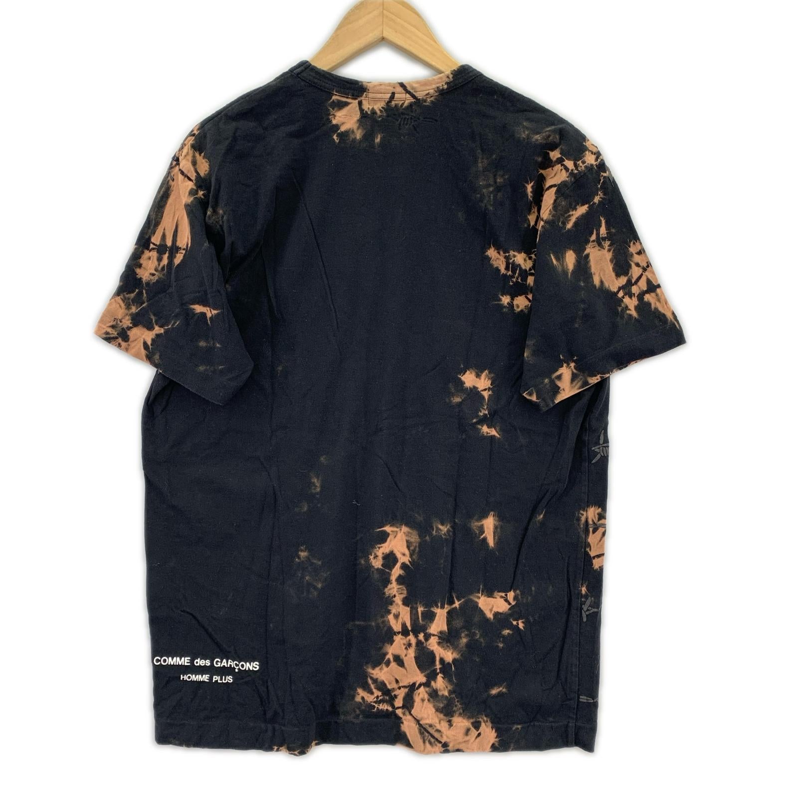 半袖Tシャツ 06AW 有刺鉄線 タイダイS/Sカットソー ブラック/PR-T020 L ブラック