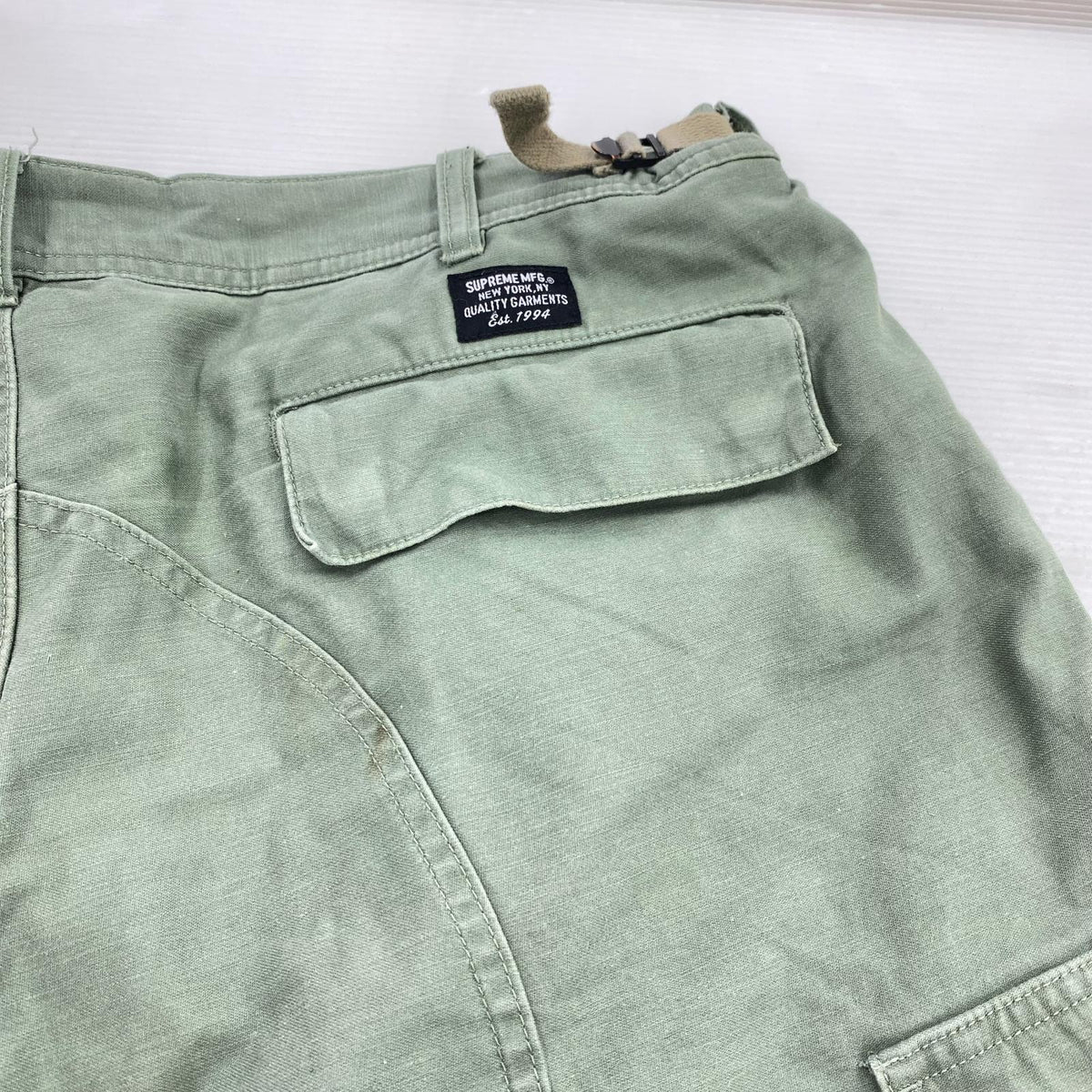 ショートパンツ 23ss military cargo 34 カーキ