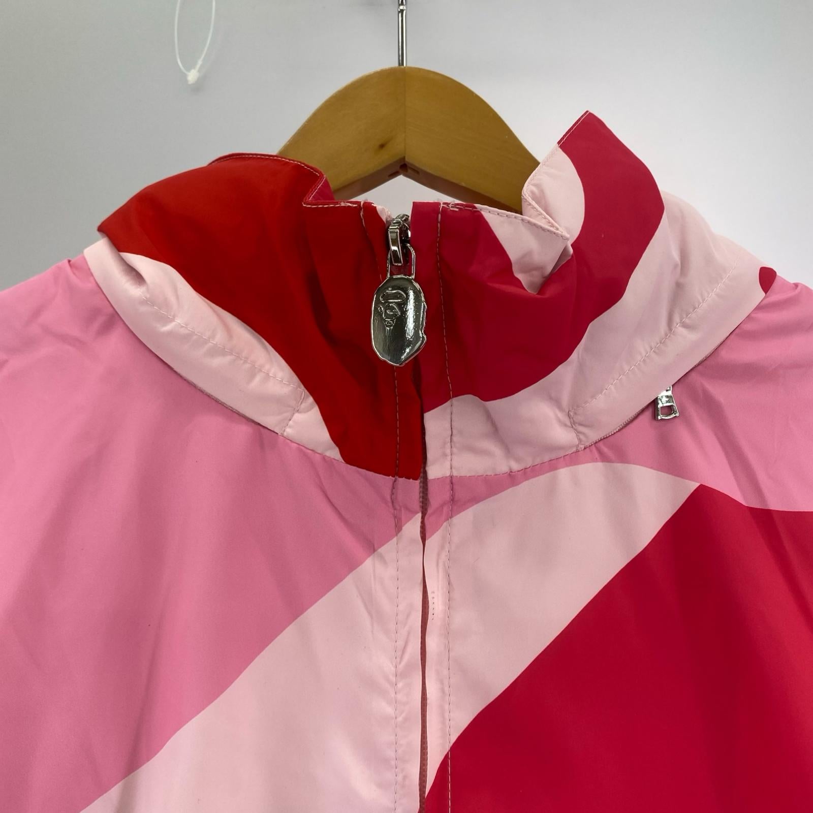 ジャケット Abc Camo Nylon Hooded Jacket L ピンク L ピンク