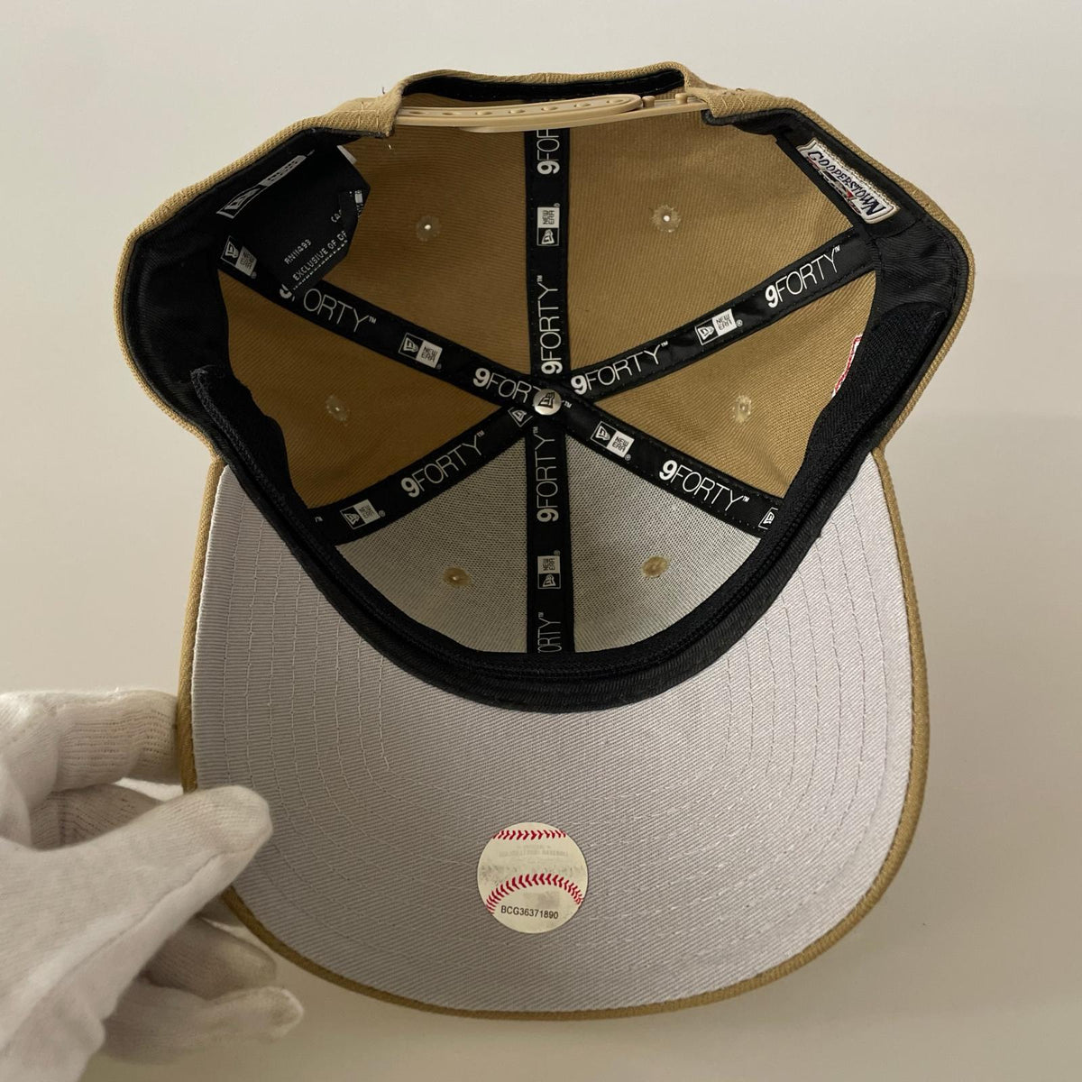キャップ Los Angeles Dodgers 1981 World Series ブラウン