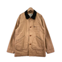 ジャケット 裏チェック フィールドコート SADDLE M M ブラウン