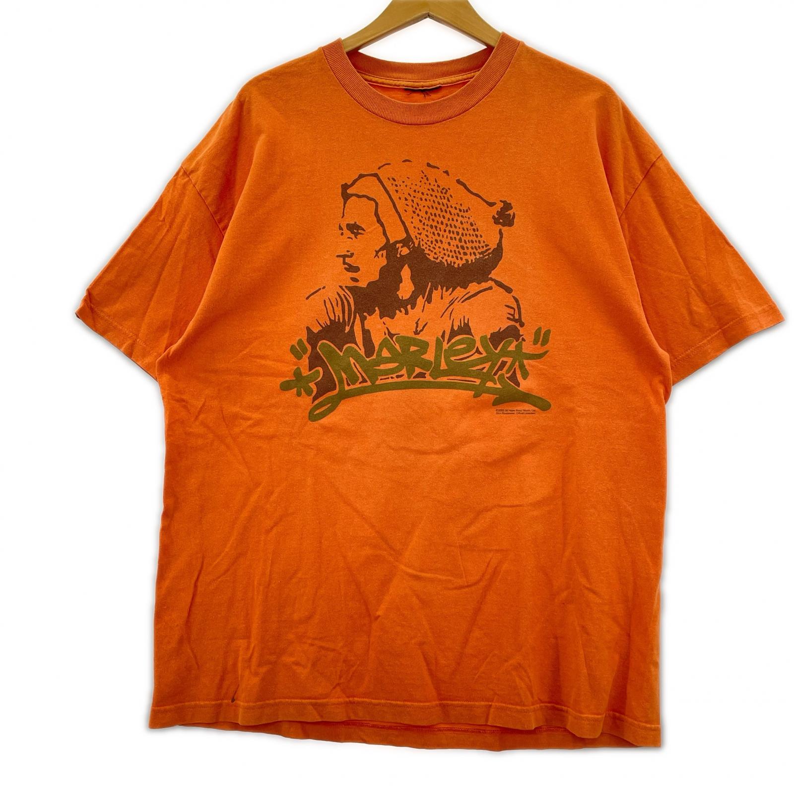 半袖Tシャツ 00s Bob Marley オレンジ