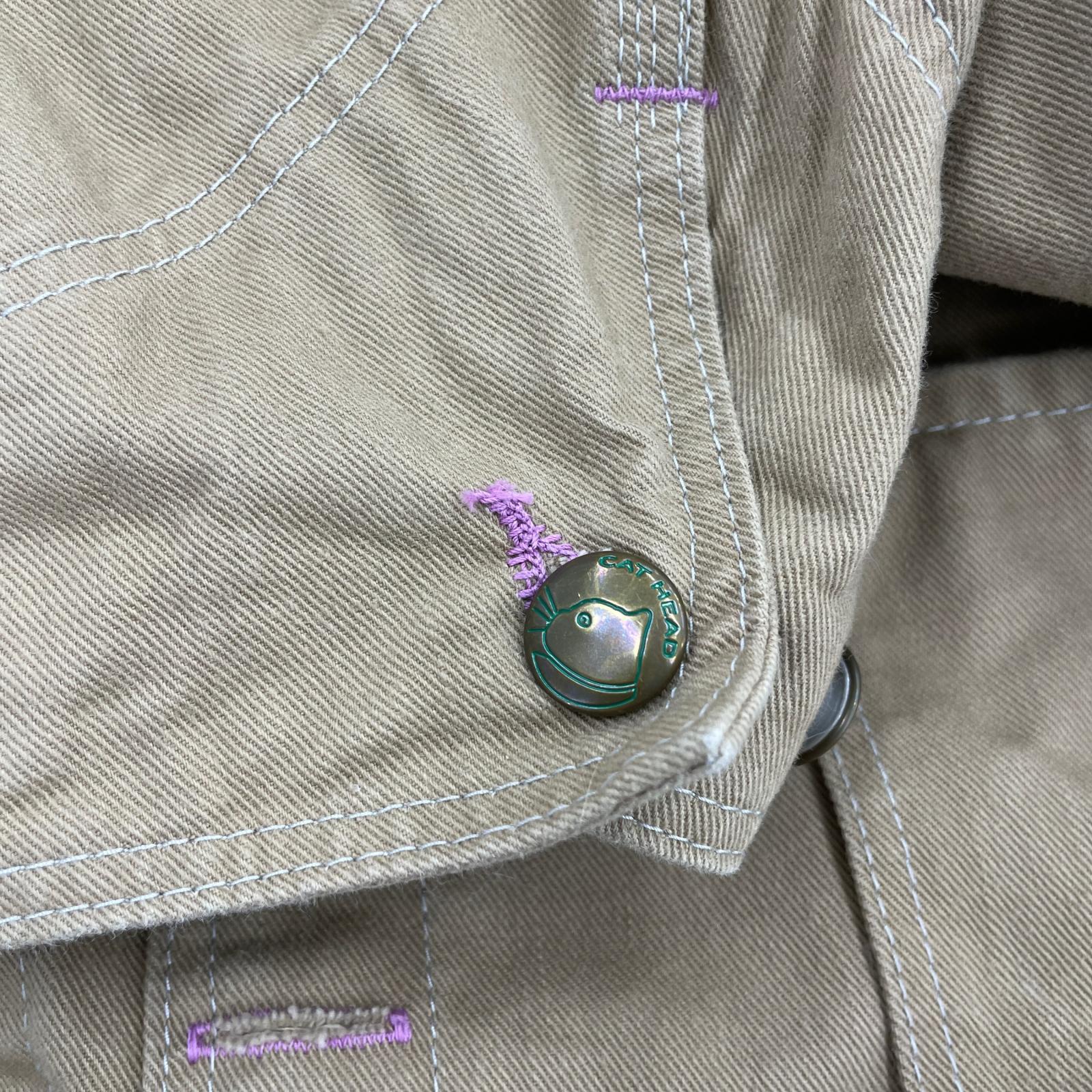 デニムジャケット tcb jeans デニムジャケット 42 42 ブラウン
