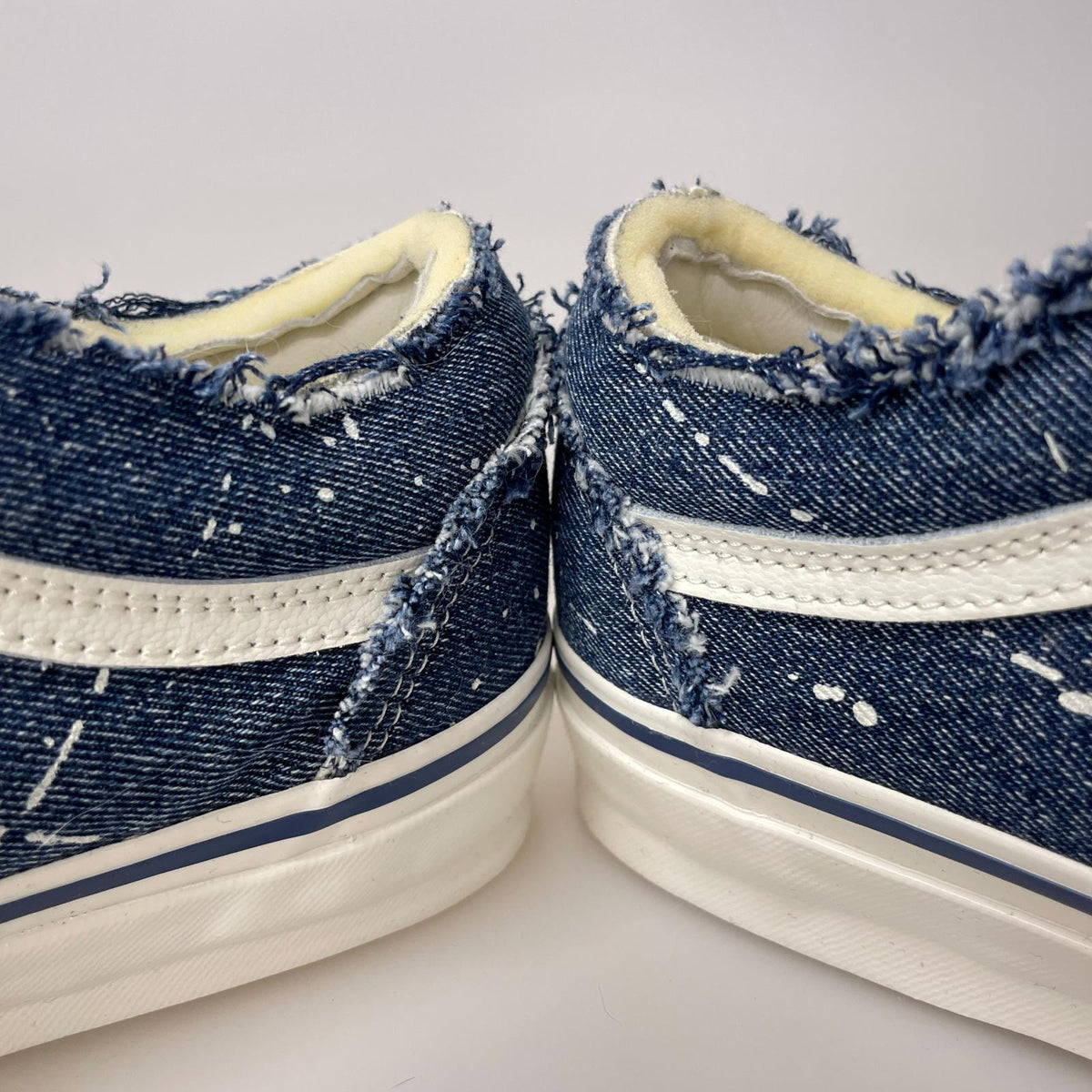 スニーカー INVINCIBLE Vans Old Skool Denim 28.5cm ネイビー