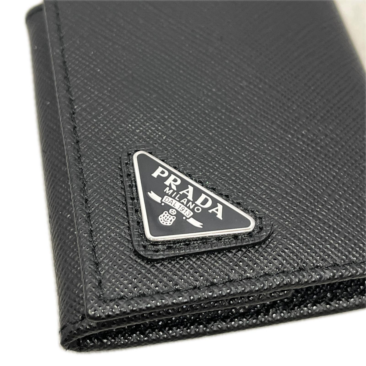 PRADA サフィアーノ トライアングルロゴ コインケース/2MM935
