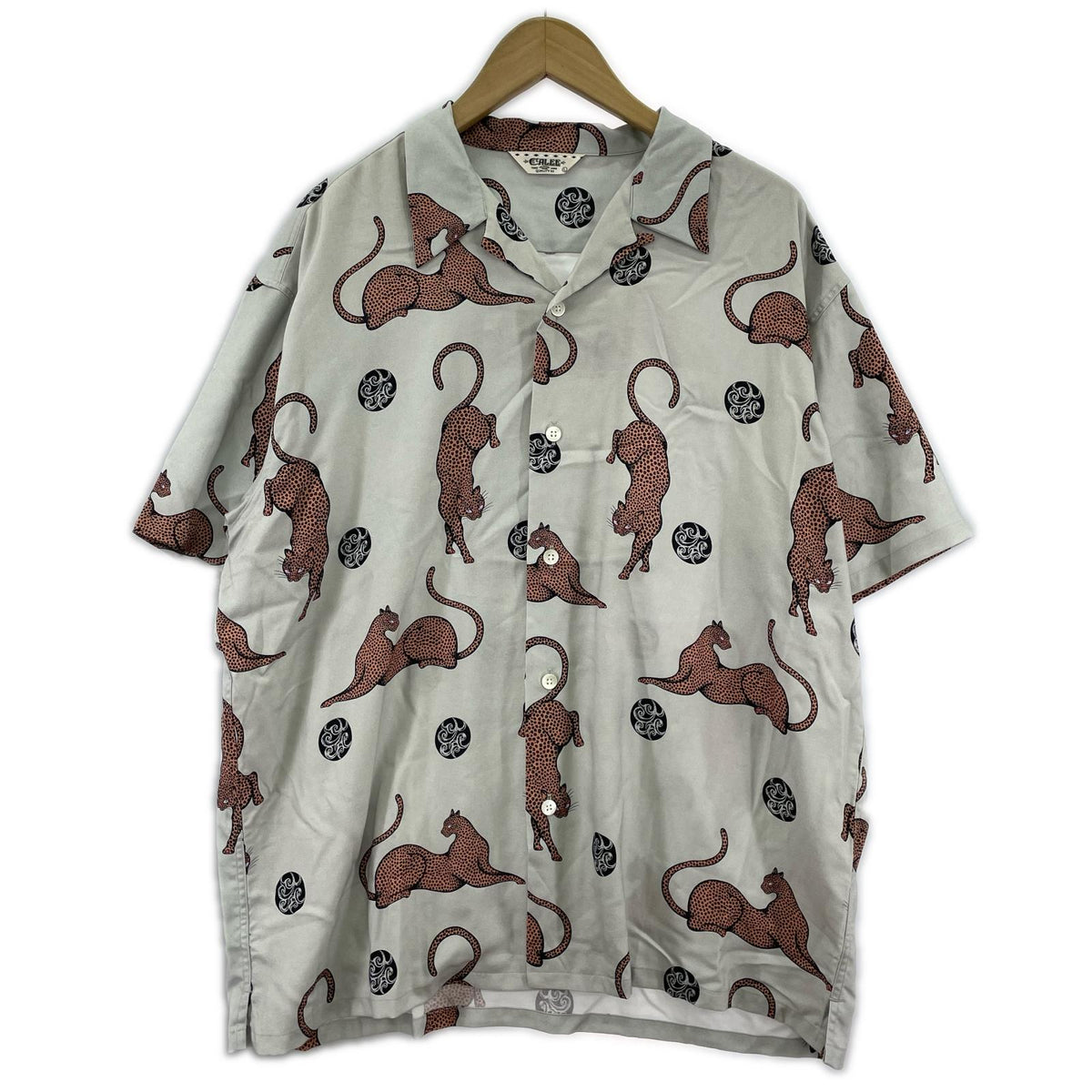 半袖シャツ ×Miho Murakami Panther Dot Pattern L