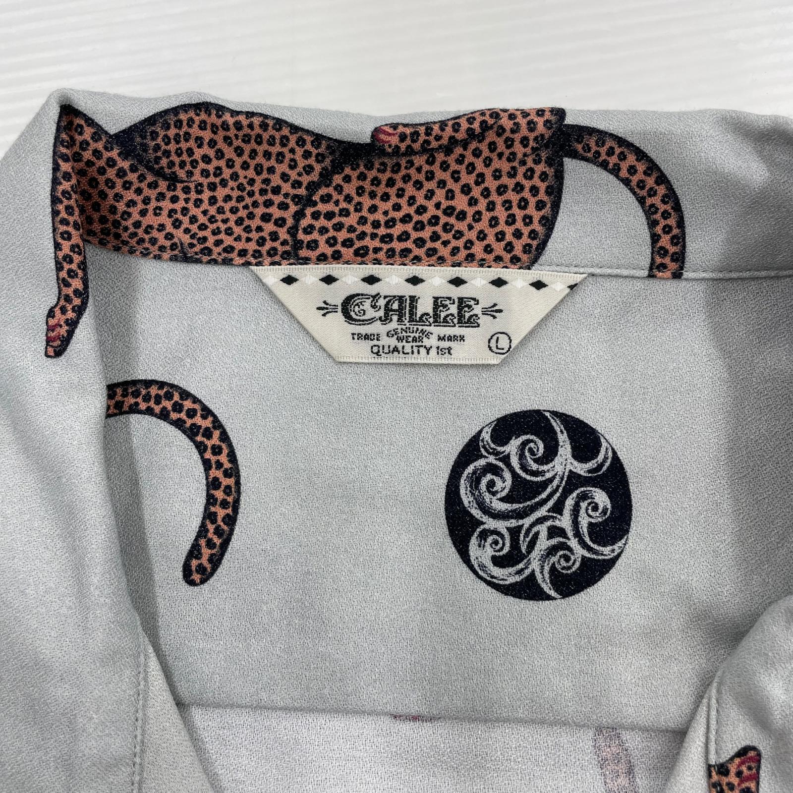 半袖シャツ ×Miho Murakami Panther Dot Pattern L