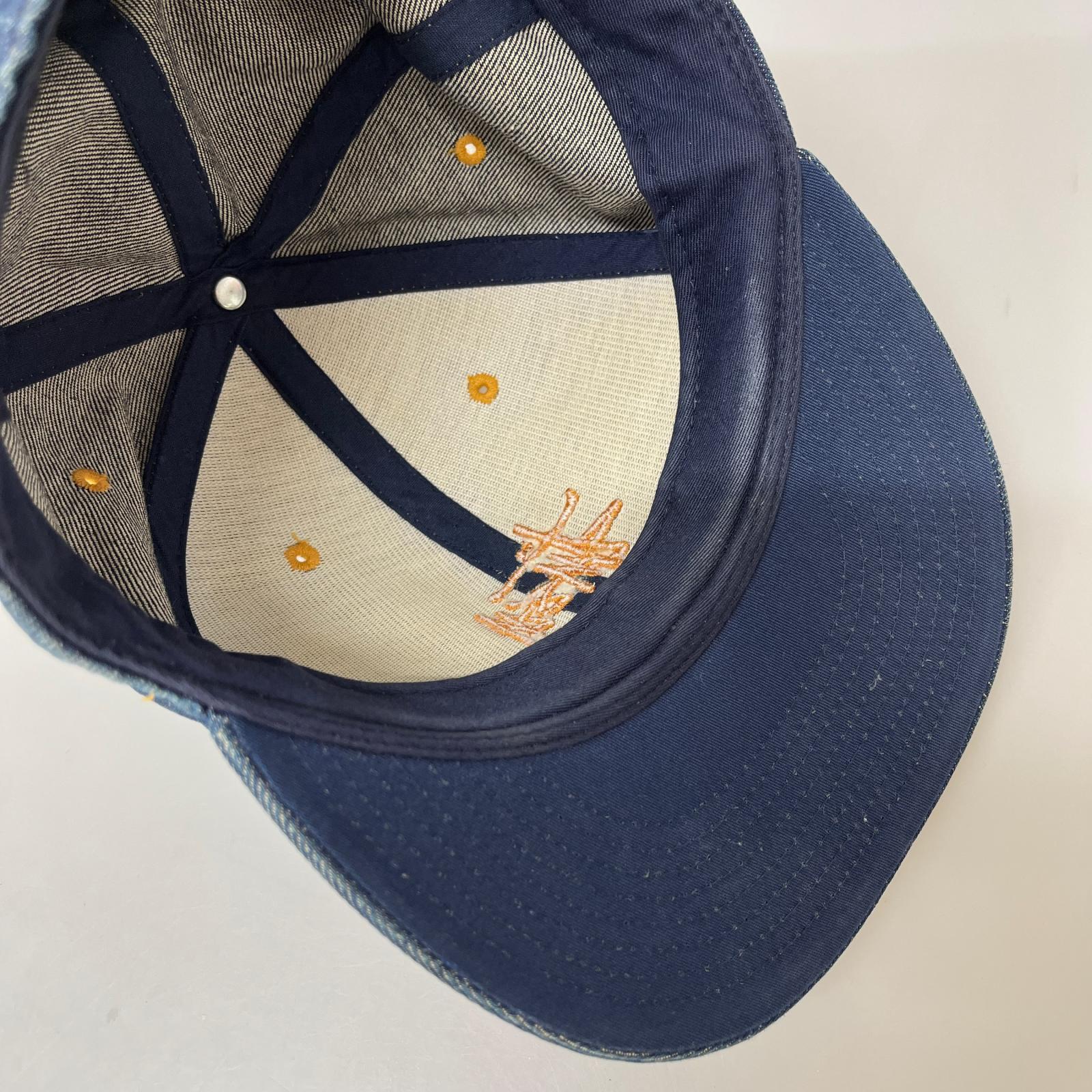 キャップ Headgear デニムキャップ ネイビー