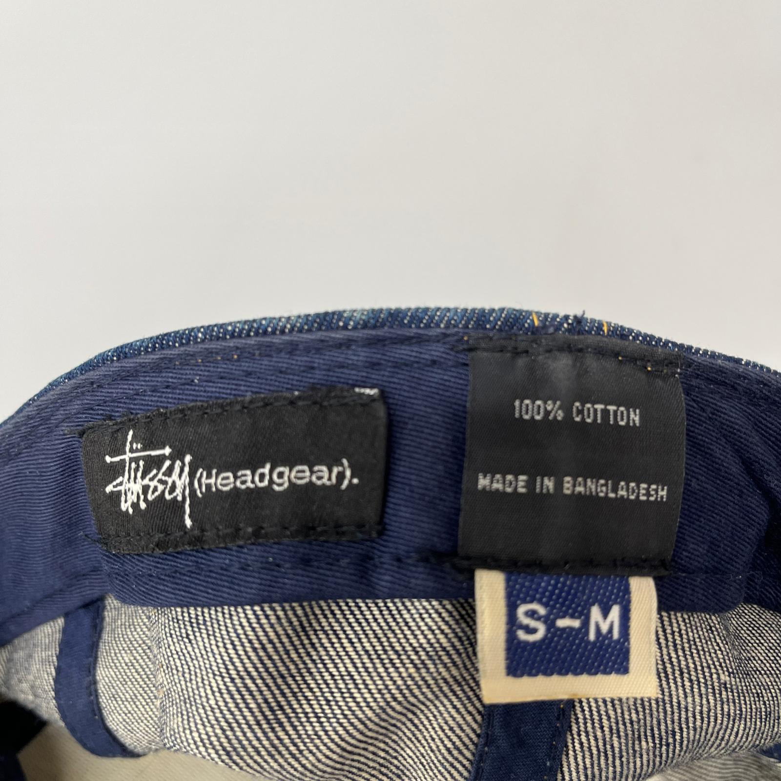 キャップ Headgear デニムキャップ ネイビー