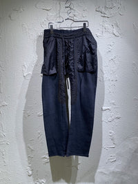 パンツ ナイロンスウェットドッキングパンツ
