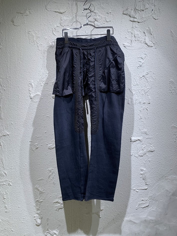 パンツ ナイロンスウェットドッキングパンツ