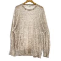 ニット HERILL 25SS Linen WG Pullover size3 ベージュ