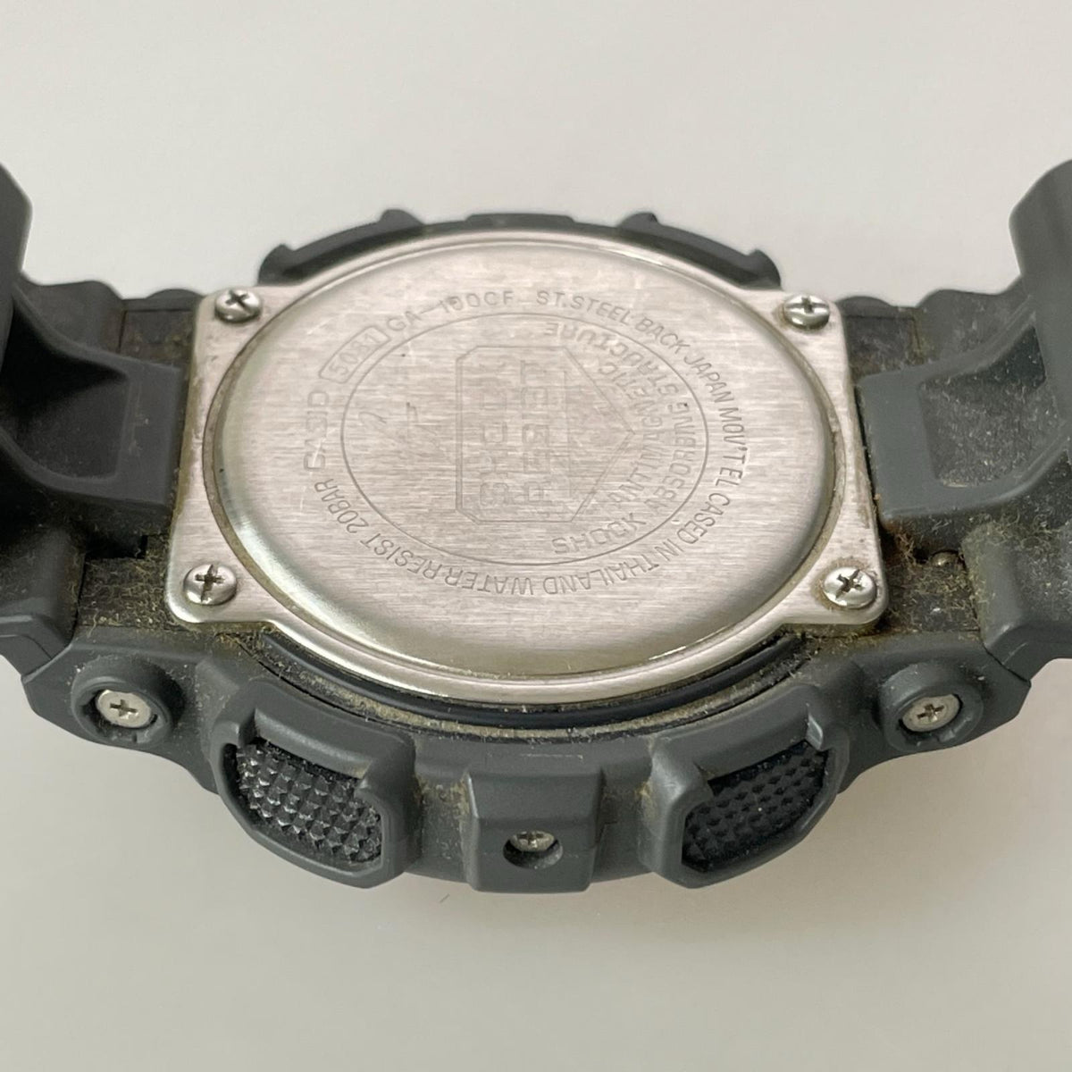 腕時計 GA-100CF クォーツ 腕時計 ブラック