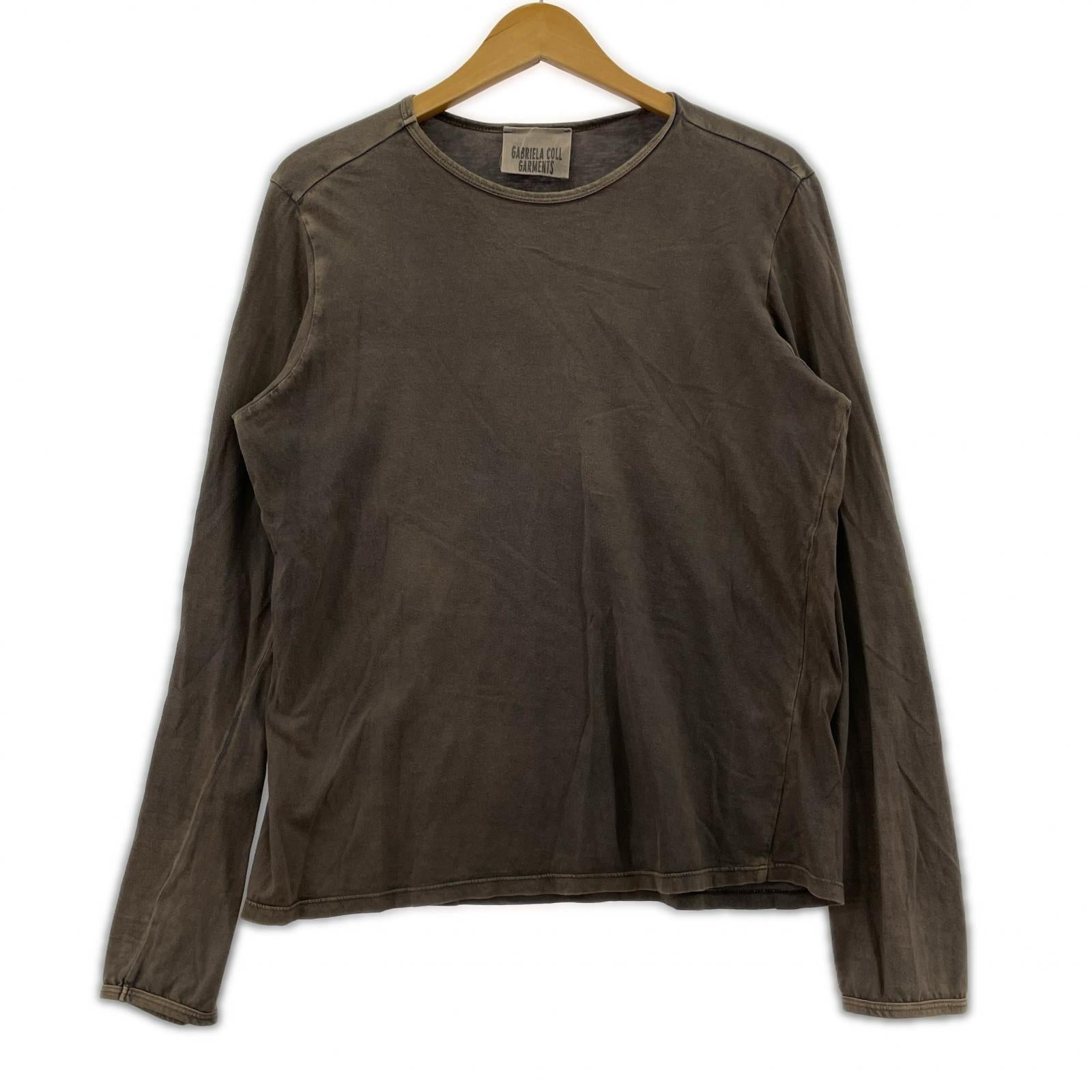 長袖Tシャツ gabriela coll garments L/S カットソー 1 茶 ブラウン