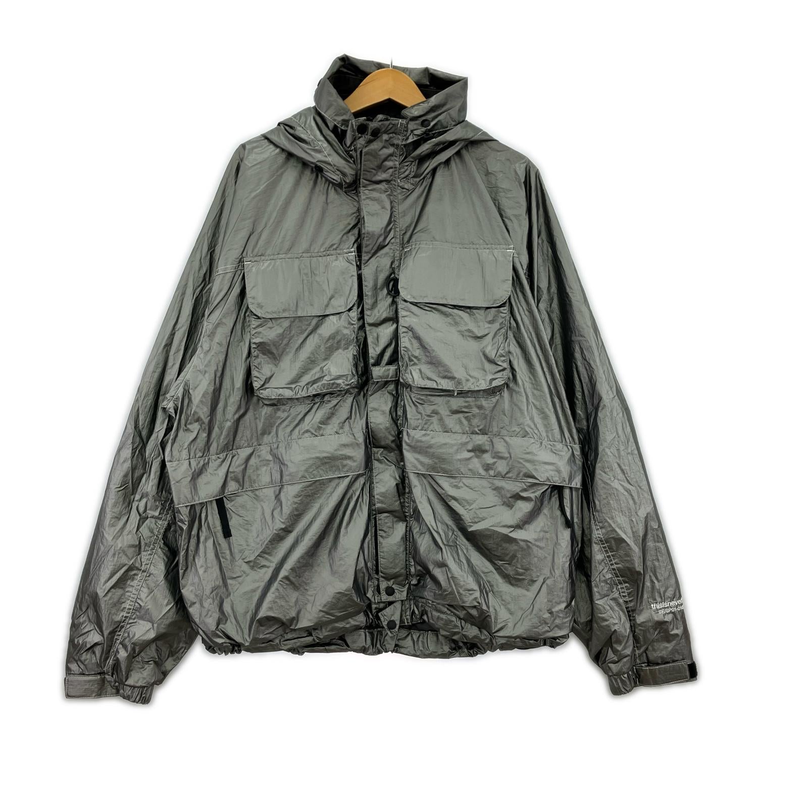 ジャケット thisisneverthat 2L Fishing Jacket XL シルバー シルバー
