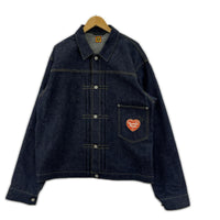 デニムジャケット 24AW DENIM WORK JACKET PAST XXL IDG