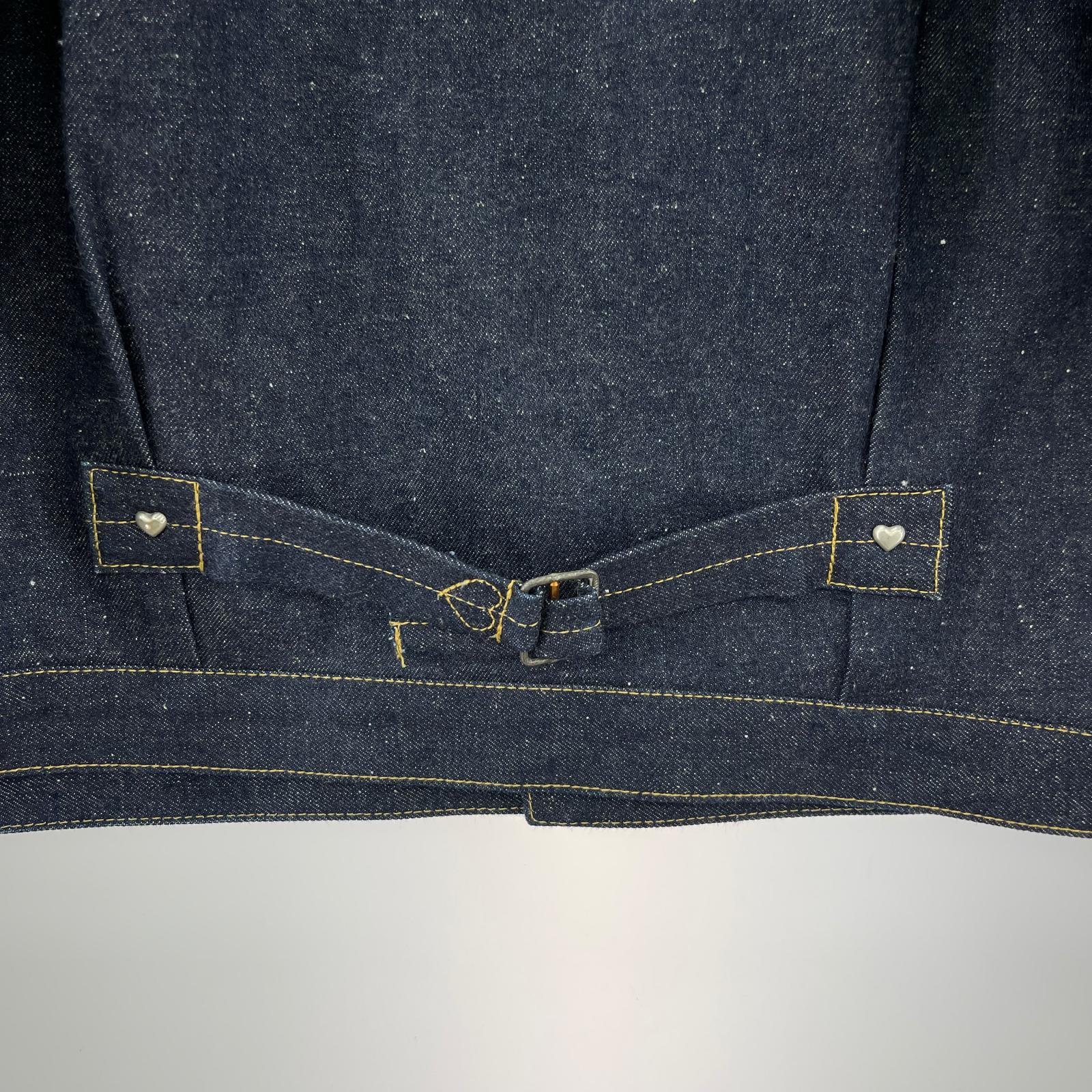 デニムジャケット 24AW DENIM WORK JACKET PAST XXL IDG