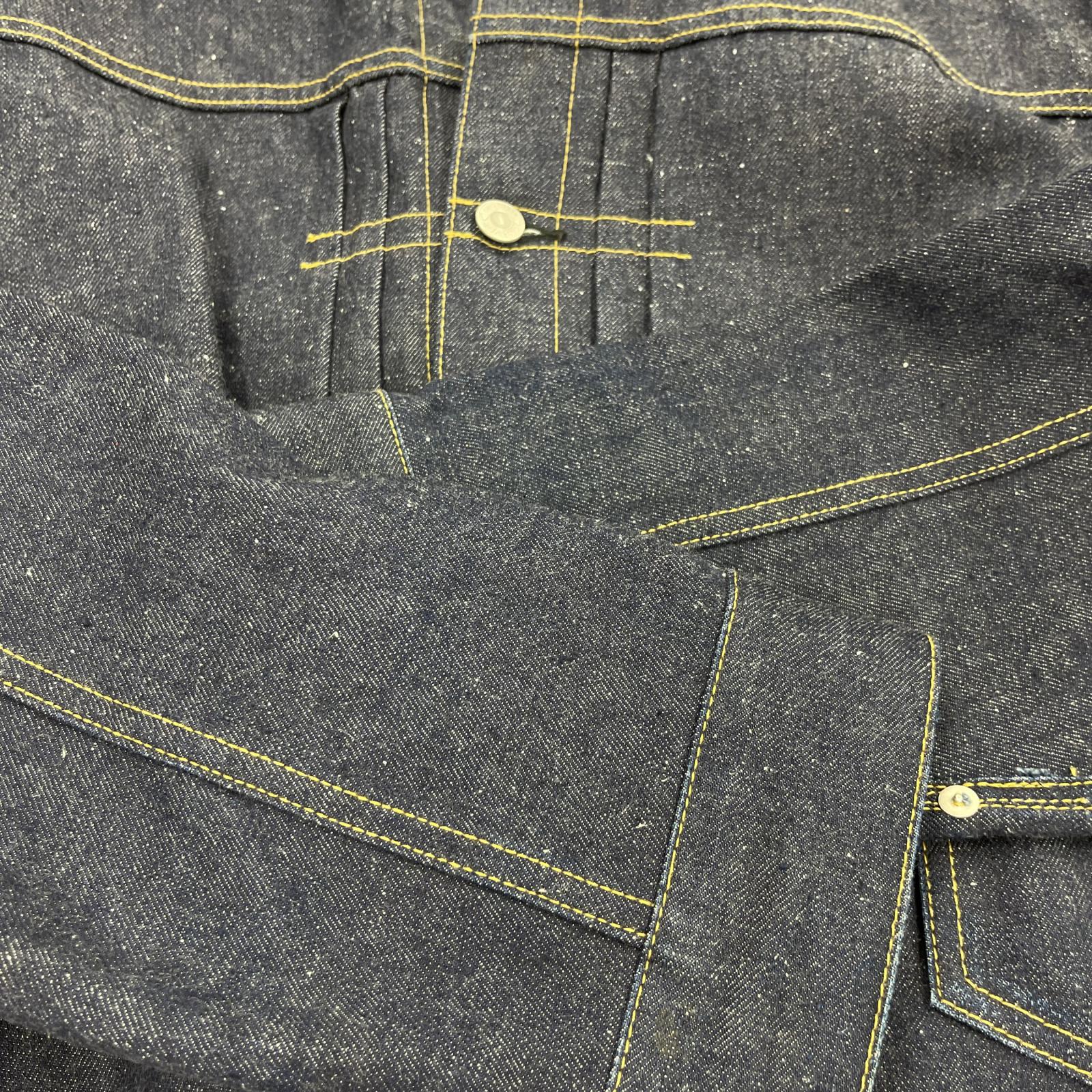 デニムジャケット 24AW DENIM WORK JACKET PAST XXL IDG