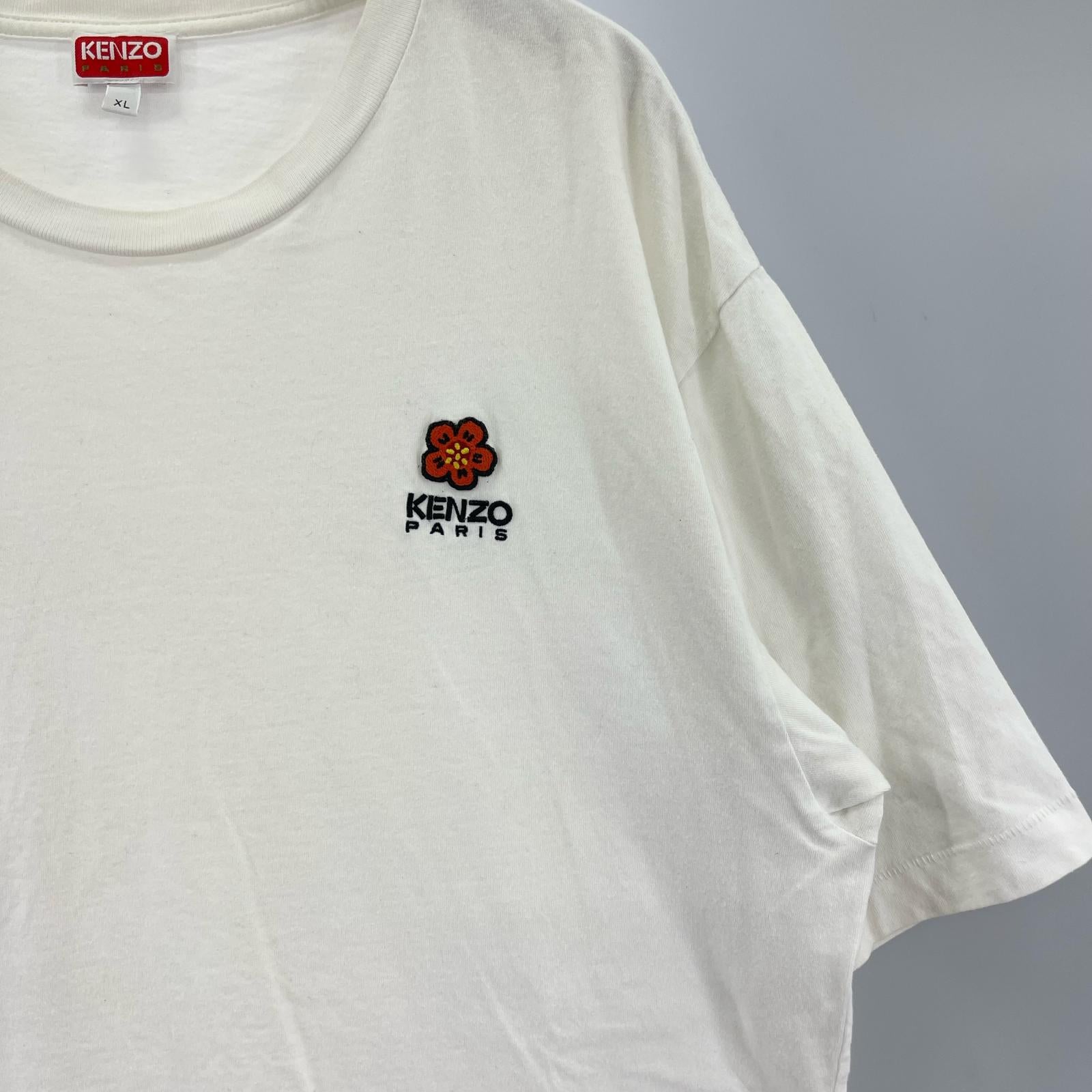 半袖Tシャツ BOKE FLOWER CHEST T-SHIRT XL WHT