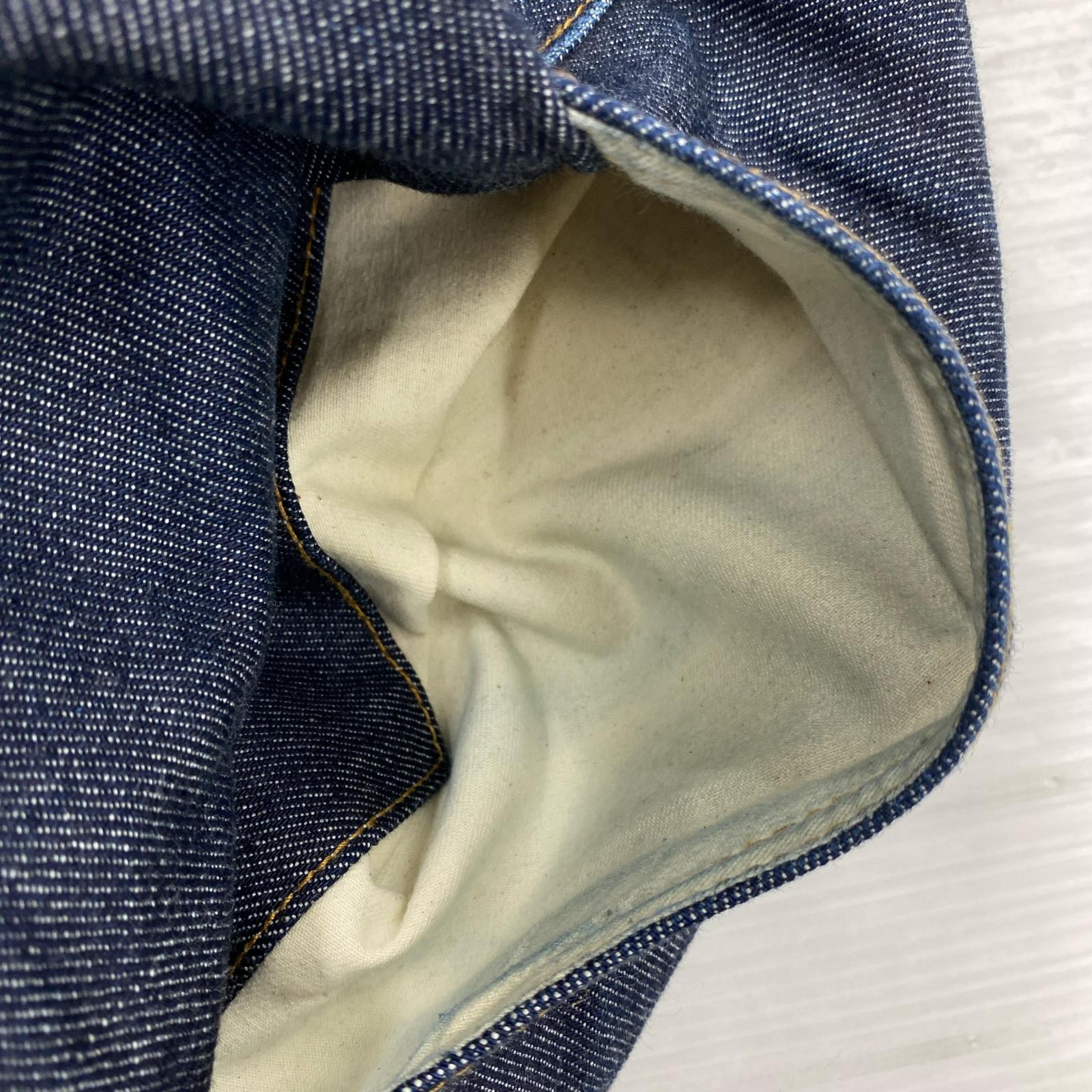 デニムパンツ 25FW Rigid Loose Fit Selvedge Jeans 38 38 ネイビー