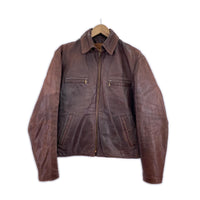 ジャケット 70s Walter Dyer Leather Jacket 40 40 ブラウン