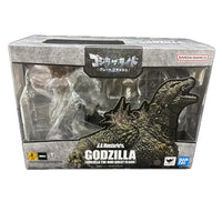 ▲S.H.MonsterArts ゴジラ ザ・ライド グレートクラッシュ バンダイスピリッツ フィギュア/グッズ
