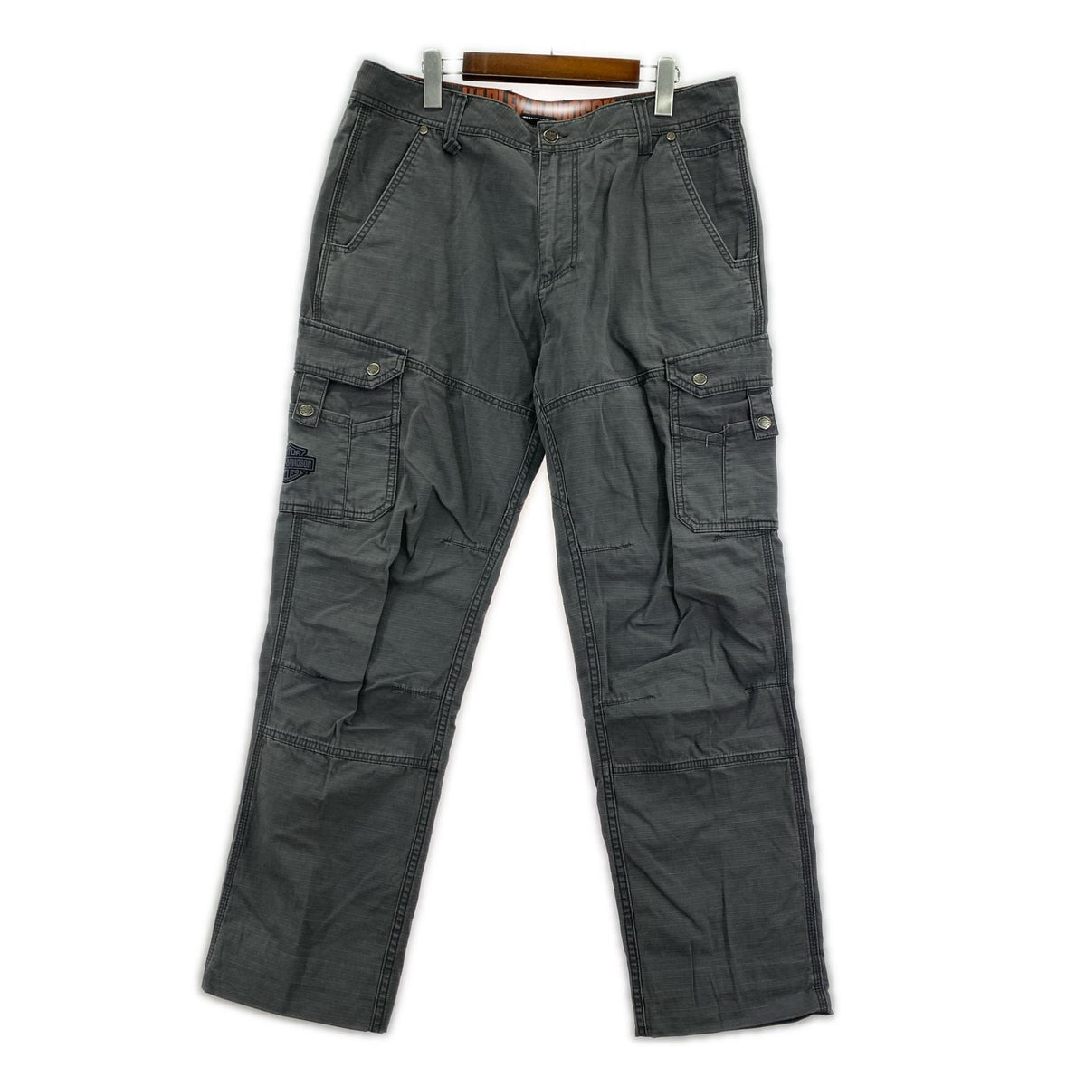 パンツ Harley-Davidson リップストップ カーゴパンツ グレー (W36) グレー