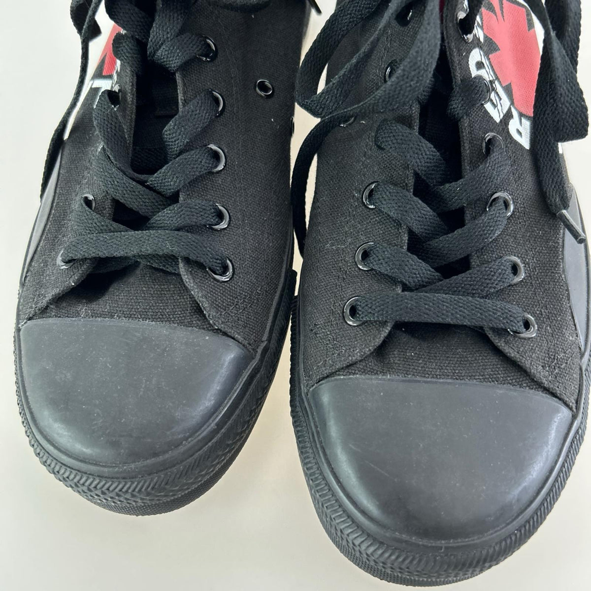 スニーカー CANVAS HI RHCP レッドホットチリペッパーズ (26cm) 26cm (US8 UK7 1/2 EU42) ブラック