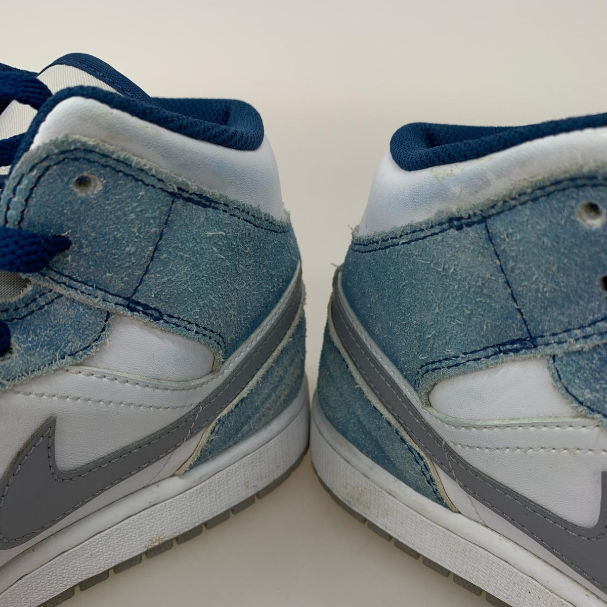 スニーカー AIR JORDAN 1 MID Hyper RoyalDN3706-401 (26.5) 26.5cm (US8 1/2 UK8 EU43)