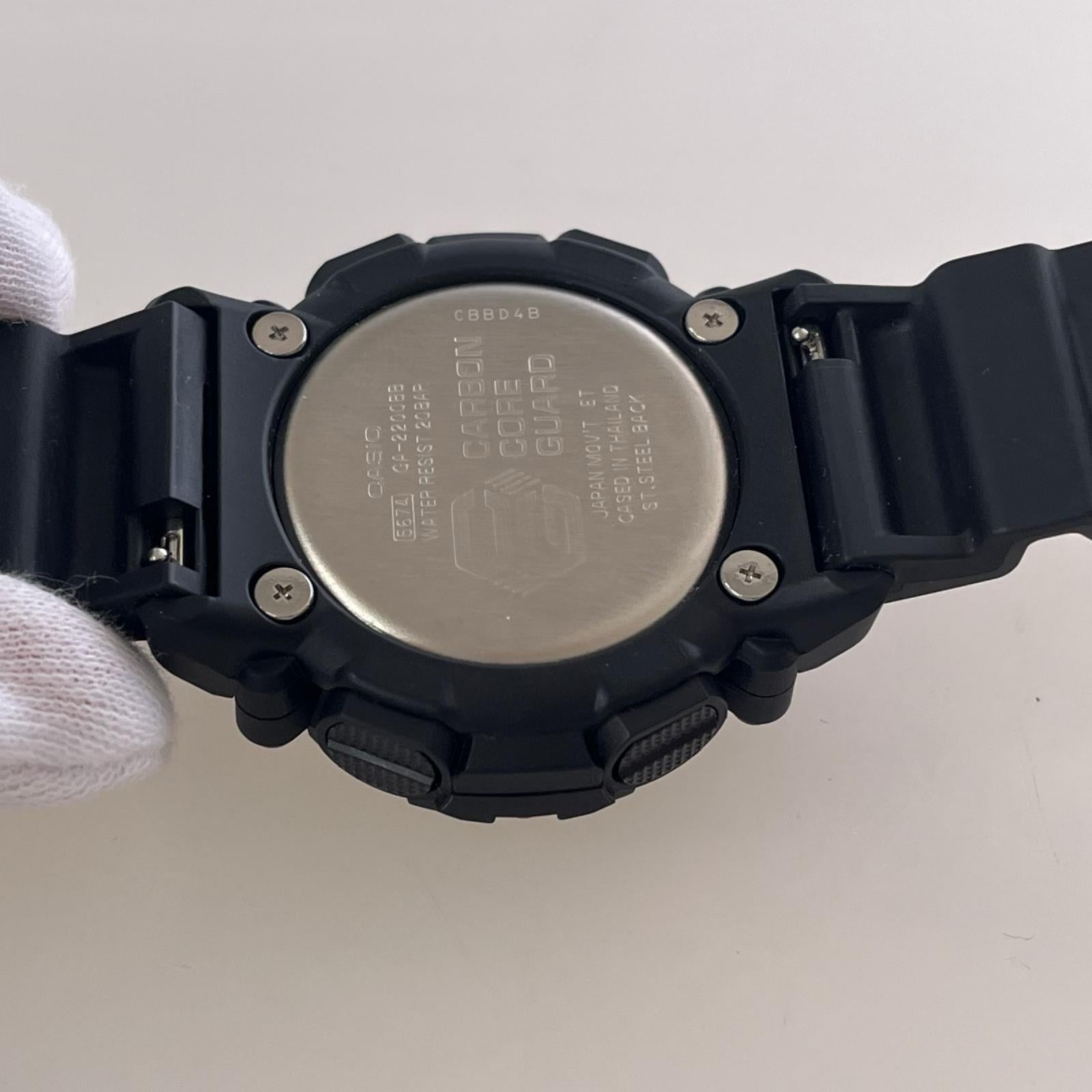腕時計 GA-2200BB 黒 SPR HOKURIKU 20th anniversary ブラック
