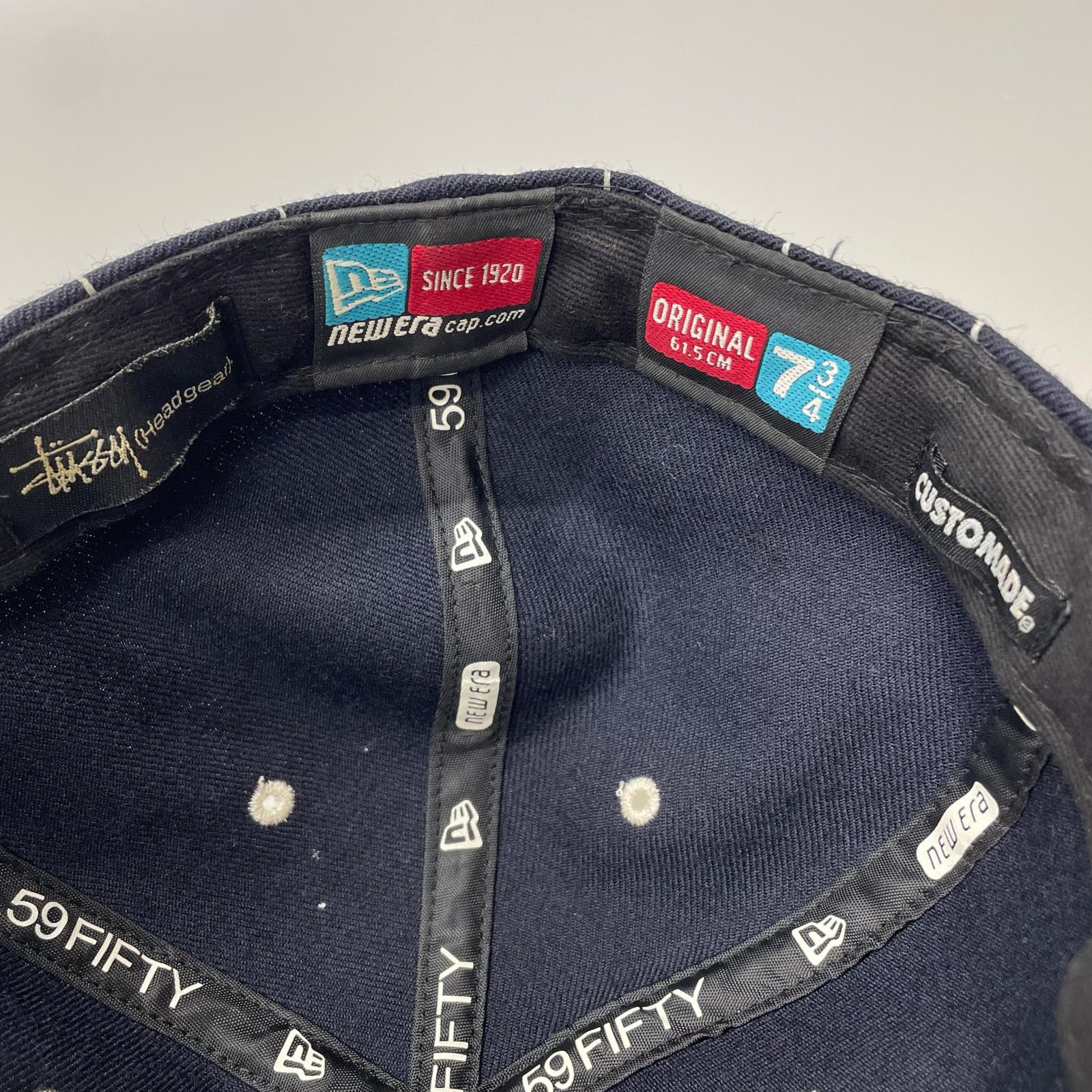 キャップ NEW ERA×SYUSSY LA ドジャース 59FIFTYキャップ ネイビー