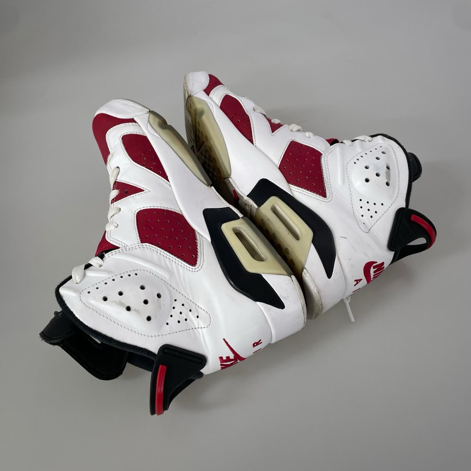 スニーカー NIKE AIR JORDAN 6 RETRO Carmine2021 27cm (US9 UK8 1/2 EU44)